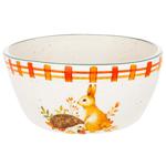 Пиала Bona Di Заяц на поляне керамическая 900мл