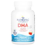 Риб'ячий жир Nordic Naturals DHA Xtra зі смаком полуниці 1000мг 60 гелевих капсул