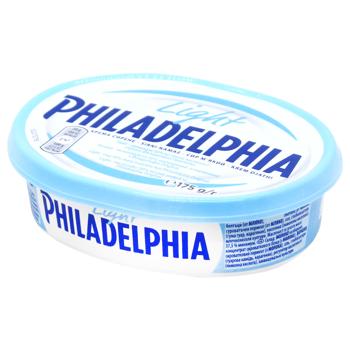 Philadelphia Light Cream Cheese 37.5% 175g - buy, prices for Auchan - photo 1