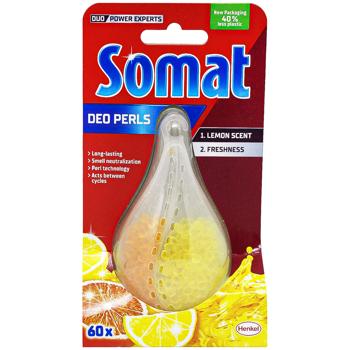 Somat Deo Duo-Perls Lemon and Orange Dishwasher Fragrance 17g