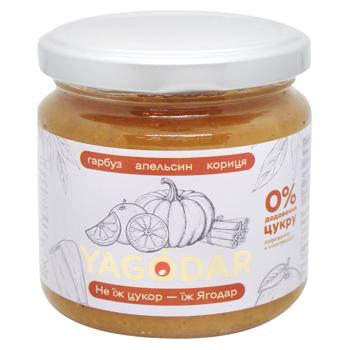 Yagodar Pumpkin, Orange, Cinnamon Jam 210g - buy, prices for NOVUS - photo 1