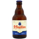 St-Feuillien Triple Light Filtered Beer 8.5% 0.33l