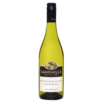 Вино Sandhills Sauvignon Blanc Marlborough біле сухе 12,5% 0,75л - купити, ціни на NOVUS - фото 1