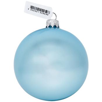 Ялинкова прикраса Куля д85мм Особливий колір асорті Різдвяні Історії 1 шт - купить, цены на WINETIME - фото 5