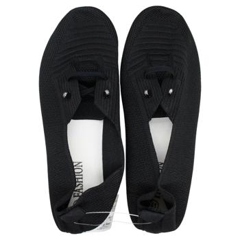 Балетки Зед жіночі текстильні зі шнурівкою р.41 - купити, ціни на ЕКО Маркет - фото 1