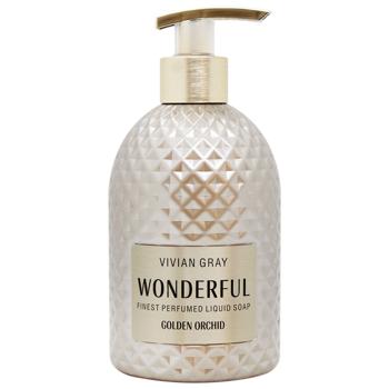 Крем-мило Vivian Gray Wonderful Golden Orchid Золота орхідея 500мл