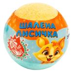 Бомбочка для ванн Аква Шайн Rainbow Шалена лисичка 100г