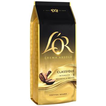 L'OR Crema Absolu Classique Coffee Beans 1kg - buy, prices for Ideal - photo 1