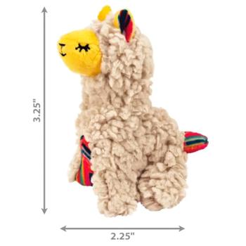 Kong Softies Buzzy Llama Cat Toy with Buzzing Sound and Catnip 8.3x5.7cm - buy, prices for MasterZoo - photo 3