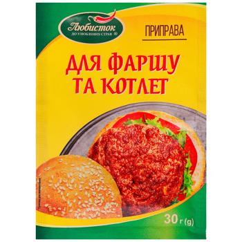 Seasoning Lyubystok for mincemeat 33g Ukraine - buy, prices for Torba - photo 1