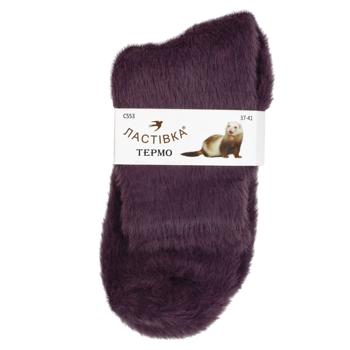 Носки женские Ластівка цветные термо р.37-41 - купить, цены на NOVUS - фото 5