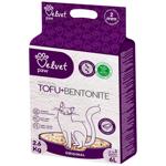 Velvet Paw TOFU Bentonite Original наповнювач для котячого туалету 6 л - без аромату