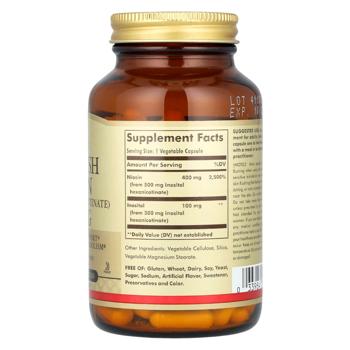 Solgar No-Flush Niacin Vitamin B3 500mg 100 capsules - buy, prices for Biotus - photo 2