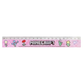 Yes Minecraft Spring Ruler 20cm Pink - buy, prices for NOVUS - photo 1
