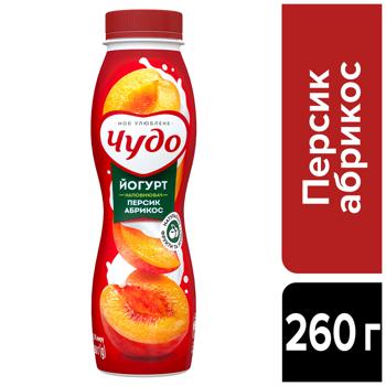 Йогурт Чудо персик-абрикос 2,5% 260г - купити, ціни на METRO - фото 3