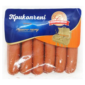 Сосиски Салтівський МК Прикопчені перший сорт - купити, ціни на Чудо Маркет - фото 1
