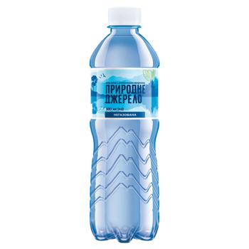 Вода мінеральна Природне Джерело негазована 0,5л