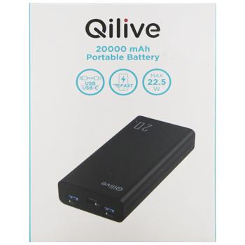 Універсальна мобільна батарея Qilive 20 000mAh - купити, ціни на - фото 3