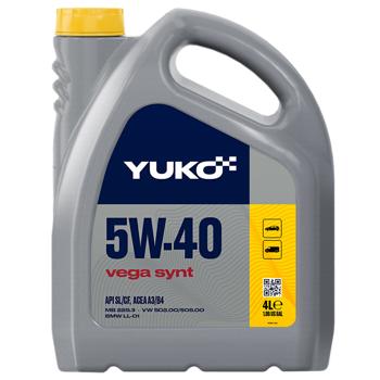 Yuko Vega Synt Motor Oil 5W-40 API SL/CF 4l
