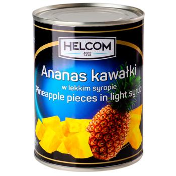 Helcom Piece Pineapple in Syrup 565g - buy, prices for COSMOS - photo 1