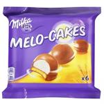 Печенье Milka Melo-Cakes Суфле в шоколаде 6шт 100г