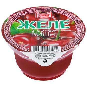 Желе Злагода з соком вишні 120г - купити, ціни на Епіцентр FOOD - фото 1