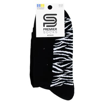 Носки Premier Socks женские махровый след классические р.23-25 черный - купить, цены на ЕКО Маркет - фото 1