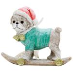 Декоративна підвіска Мопс на скейті 12*4.5*9.5см K07-593 BONADI 1 шт