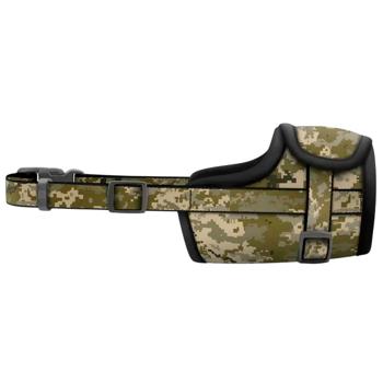 Намордник Waudog Nylon нейлоновий M 19-26см з малюнком мілітарі - купити, ціни на MasterZoo - фото 4