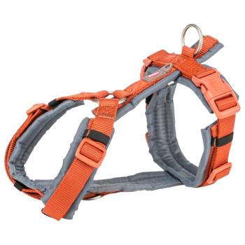 Шлея для собак Trixie Premium Trekking Harness 62-74см/25мм іржа-графіт - купити, ціни на MasterZoo - фото 1