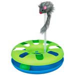 Игрушка для кошек Trixie Crazy Circle Трек игровой с мышкой 24х29см