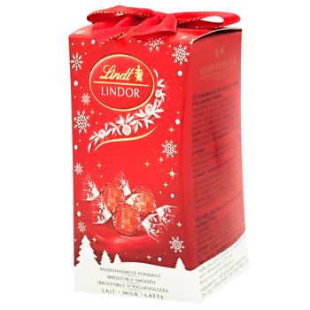 Цукерки Lindt Lindor молочний шоколад 75г