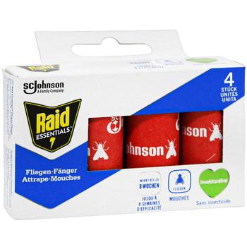 Raid Essentials Fly Protection Adhesive Tape 4pcs - buy, prices for - photo 3