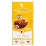 Chevaliers d'Argouges Tuiles in Milk Chocolate with Caramel Pieces 120g