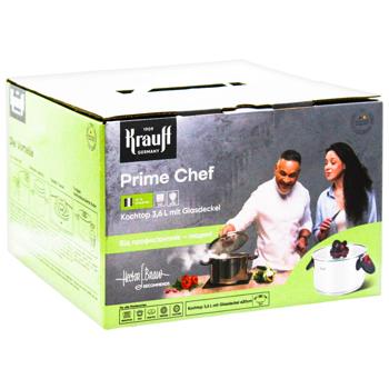 Krauff Prime Chef Pot with Lid 20cm 3.6l - buy, prices for METRO - photo 3