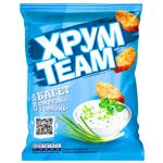 Khrum Team Rusks Baguette with Sour Cream and Herbs Flavor 90g