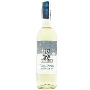 Напиток винный Hans Baer Muller-Thurgau Глинтвейн белый 10% 0,75л