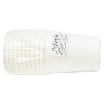 Koza White Paper Cup 250ml 10pcs - buy, prices for Vostorg - photo 1