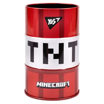 Yes Minecraft Barrel Glass for Writing Utensils