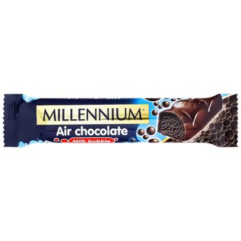 Шоколад молочний Millennium пористий 22г - купити, ціни на Ідеал - фото 1
