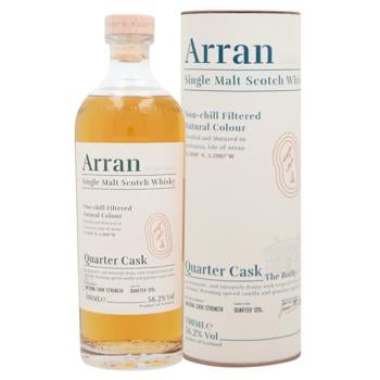 Виски Arran Quarter Cask 56,2% 0,7л - купить, цены на ULTRAMARKET - фото 1