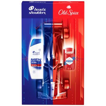 Head&Shoulders Anti-Dandruff Shampoo 330ml + Old Spice Whitewater Solid Deodorant 50ml Gift Set