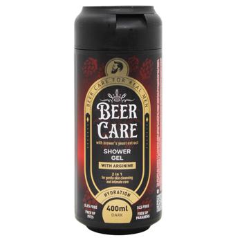 Beer Care Hydration Shower Gel with Brewer's Yeast Extract and Arginine 2in1 400ml - buy, prices for Supermarket "Kharkiv" - photo 1