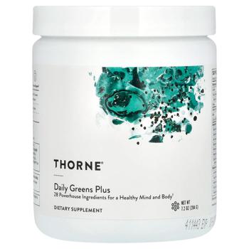 Thorne, Daily Greens Plus, 7.2 oz (204 g) - купить, цены на Biotus - фото 1