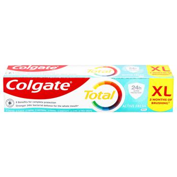 Зубна паста Colgate Total 12 Active Fresh 125мл - купити, ціни на МегаМаркет - фото 1