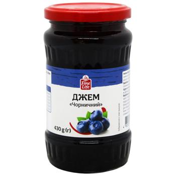Fine Life Blueberry Jam 430g - buy, prices for METRO - photo 1