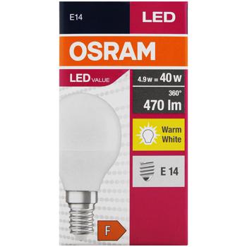 Osram LED lamp  P40 5W 2.7K E14 - buy, prices for Auchan - photo 2