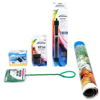 Комплект аквариумный Природа Скалярия LED овальный 60х30х40см 62л - купить, цены на MasterZoo - фото 2