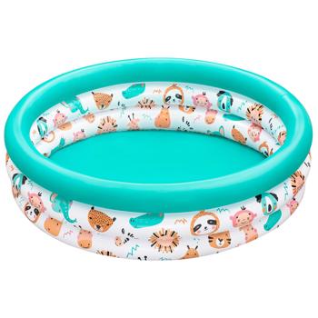 Бассейн Bestway Safari Pals надувной детский 102*25см