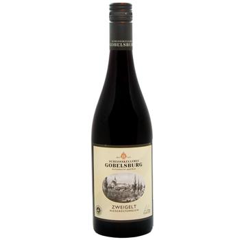 Вино Schlosskellerei Gobelsburg Zweigelt Niederosterreich красное сухое 12,5% 0,75л